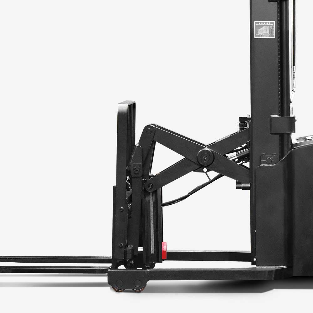 A Serisi 1.2-1.6t Hi-Range Stand-On İstifleyici Erişim Çatallı Li-İyon thumbnail 5