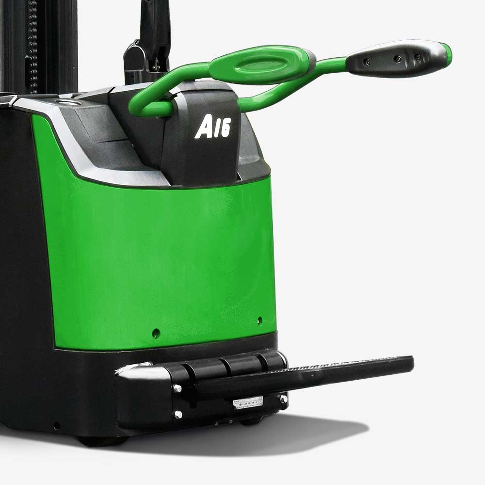 A Serisi 1.2-1.6t Hi-Range Stand-On İstifleyici Öncül Kaldırmalı Li-İyon thumbnail 6