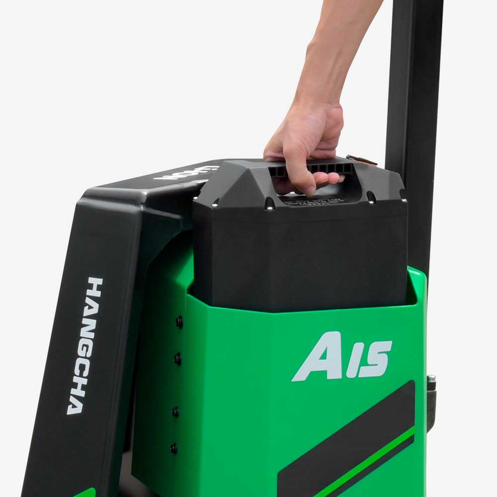 A Serisi 1.5-2.0t Mini Walkie Transpalet Li-İyon thumbnail 7