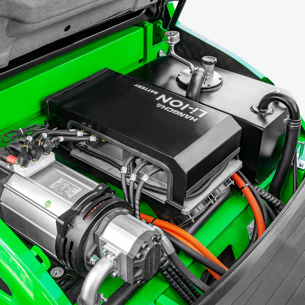 XC Serisi 4.0-5.0t Li-İyon Güçlü Elektrikli Forklift thumbnail 6