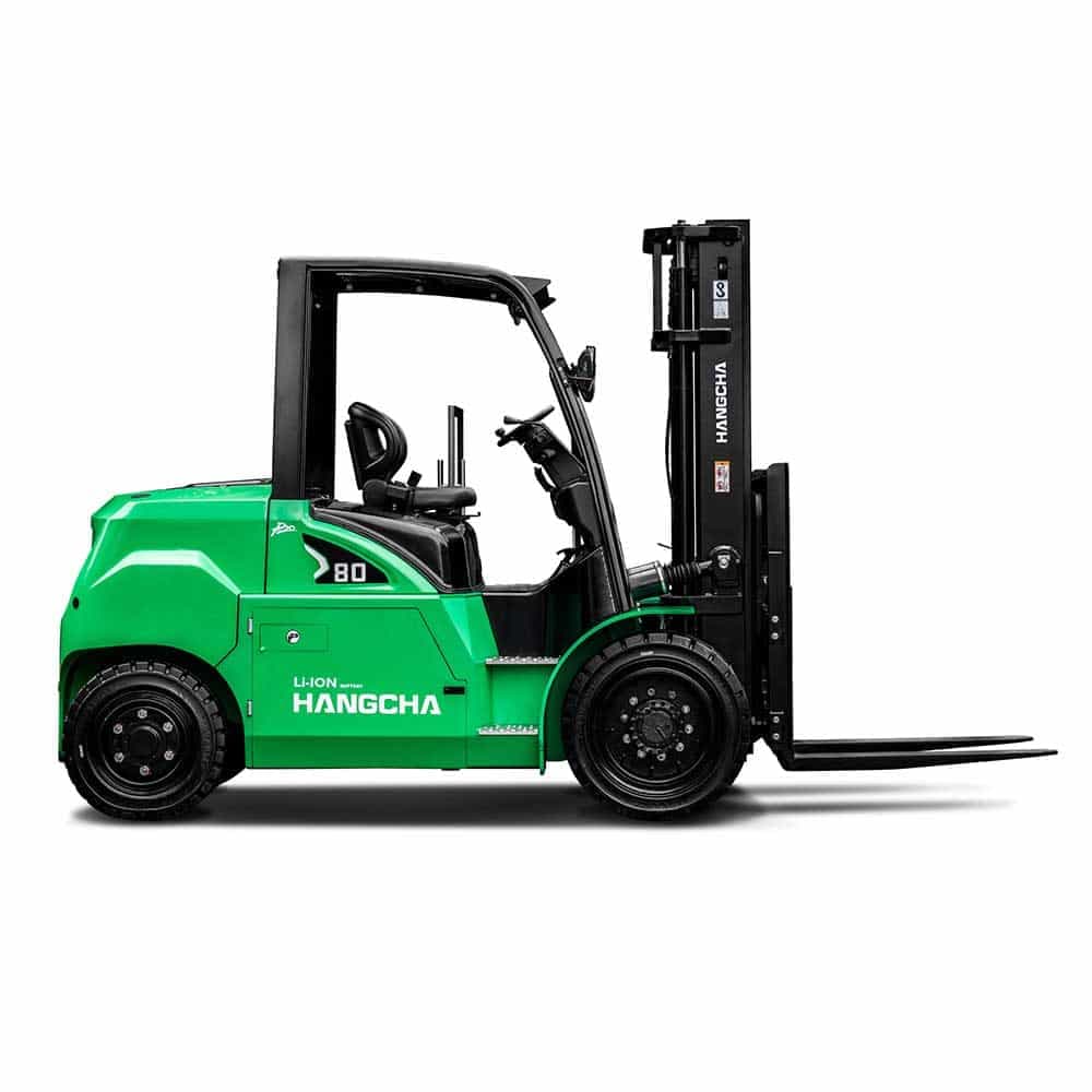 XC Serisi 6.0-10.0t 4 Çekişli Lityum Güçlü Elektrikli Forklift thumbnail 2