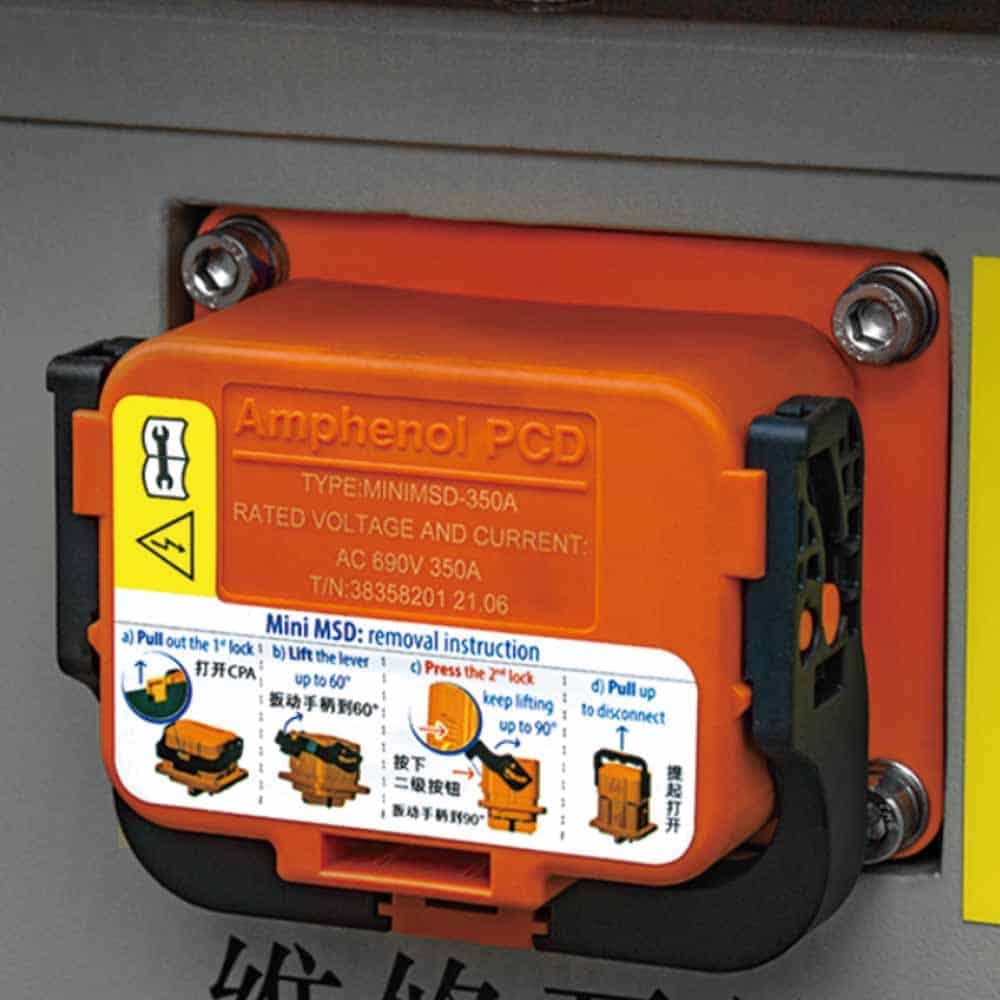 XH Serisi 4.0-5.0t Yüksek Gerilimli Lityum Bataryalı Forklift thumbnail 8