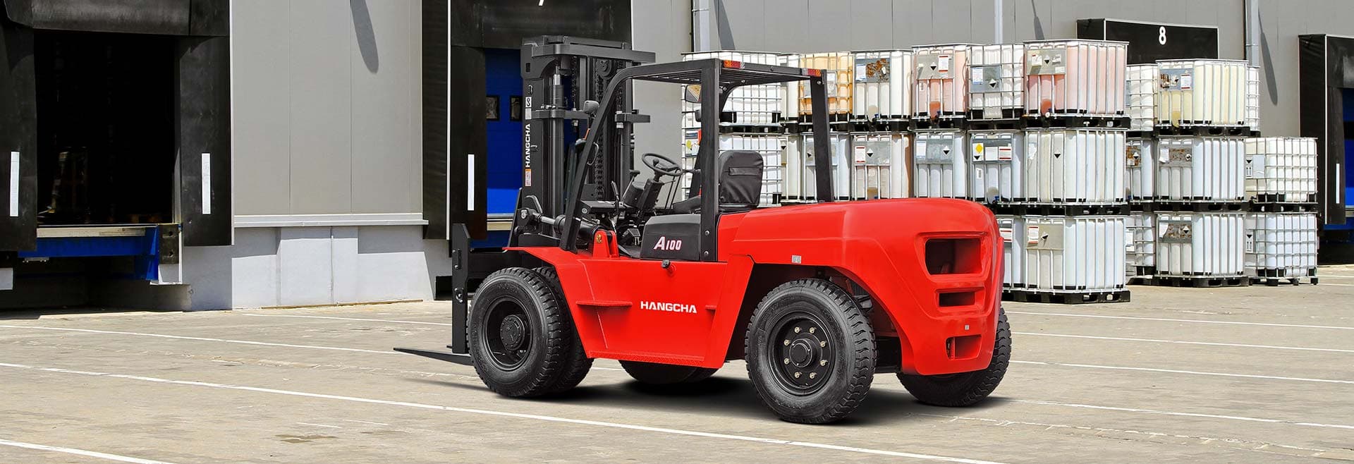 Hangcha A Serisi Ağır Hizmet Dizel Forklift (8.0 - 10.0 Ton) - 1