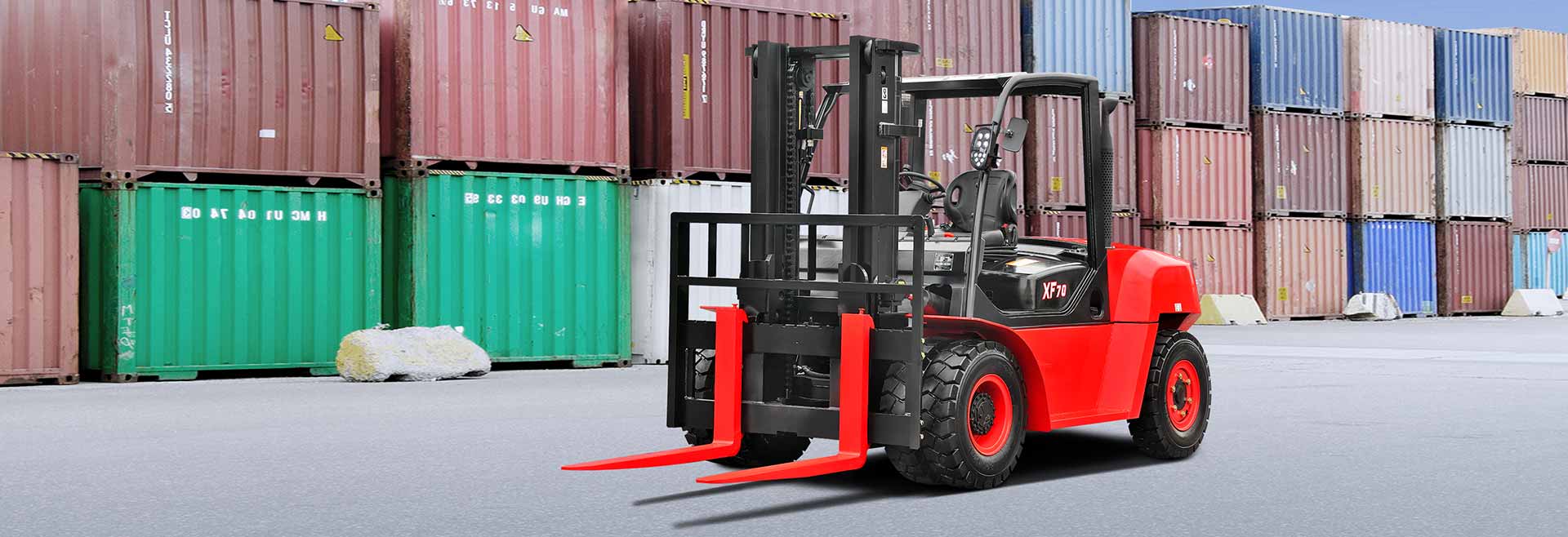 Hangcha XF Serisi Ağır Hizmet Dizel Forklift (5.0 - 7.0 Ton) - 1