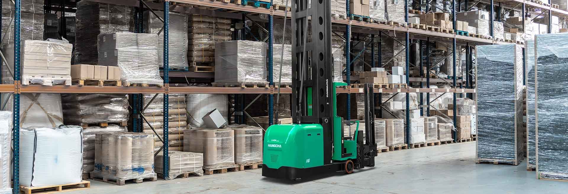 Hangcha Lityum Akülü VNA Üç Yönlü İstif Makinesi (1.0 - 1.58 Ton / 14.7 Metre) - 1