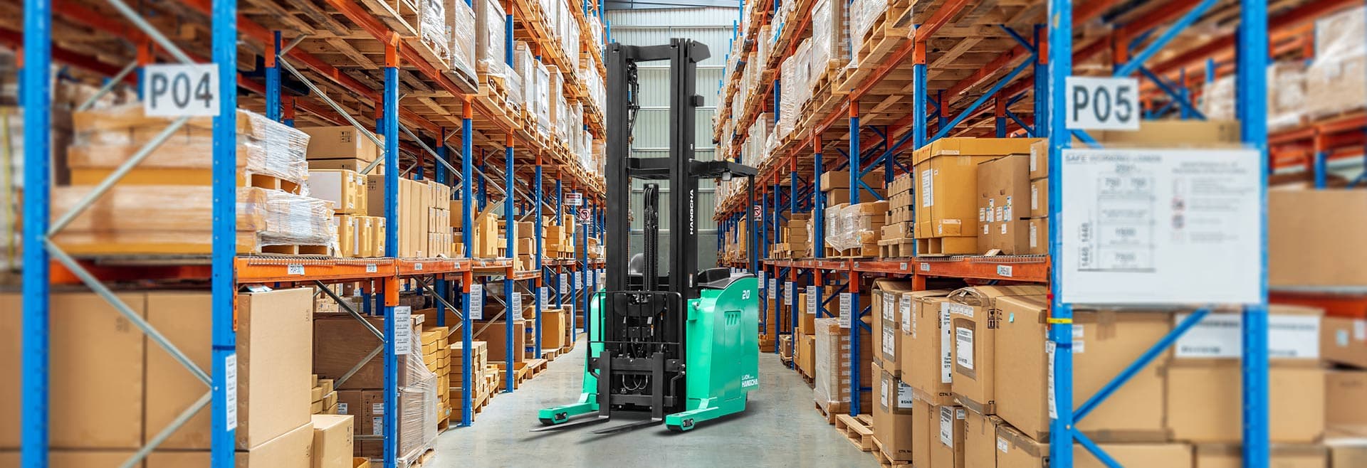 Hangcha X Serisi Oturarak Binicili Dar Koridor Reach Truck (1.5 - 2.0 Ton) - 1