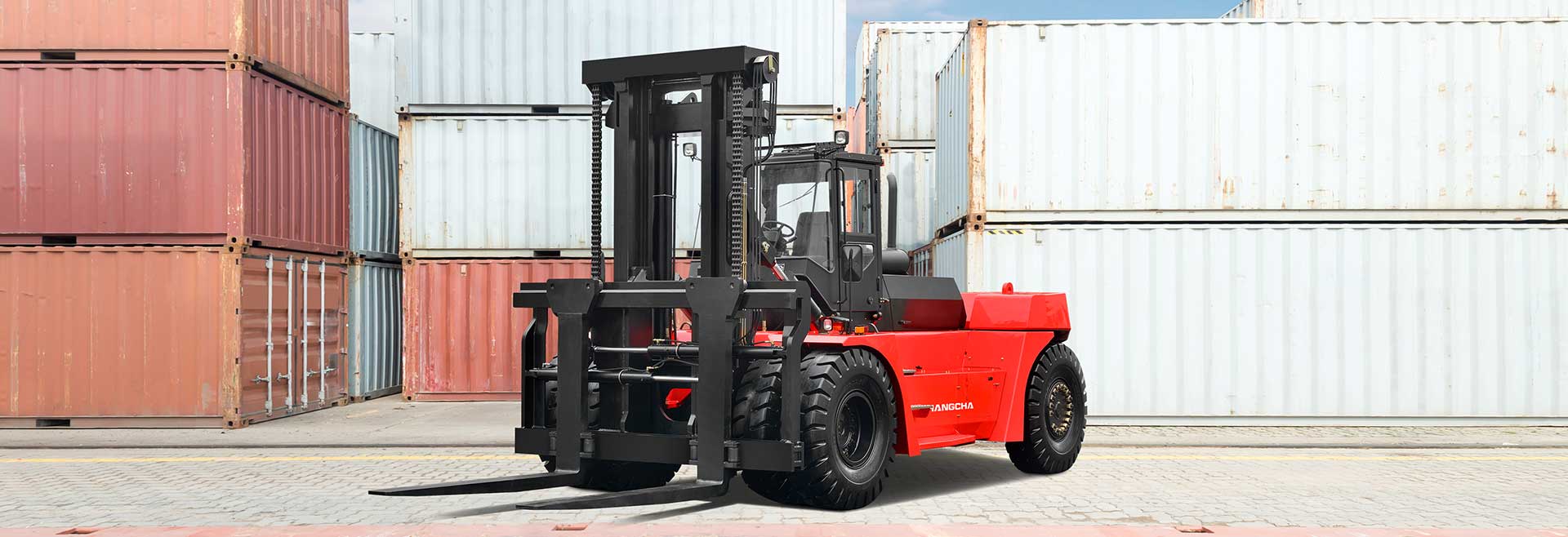 Hangcha Profesyonel Ağır Hizmet Dizel Forklift (28 - 32 Ton) - 1