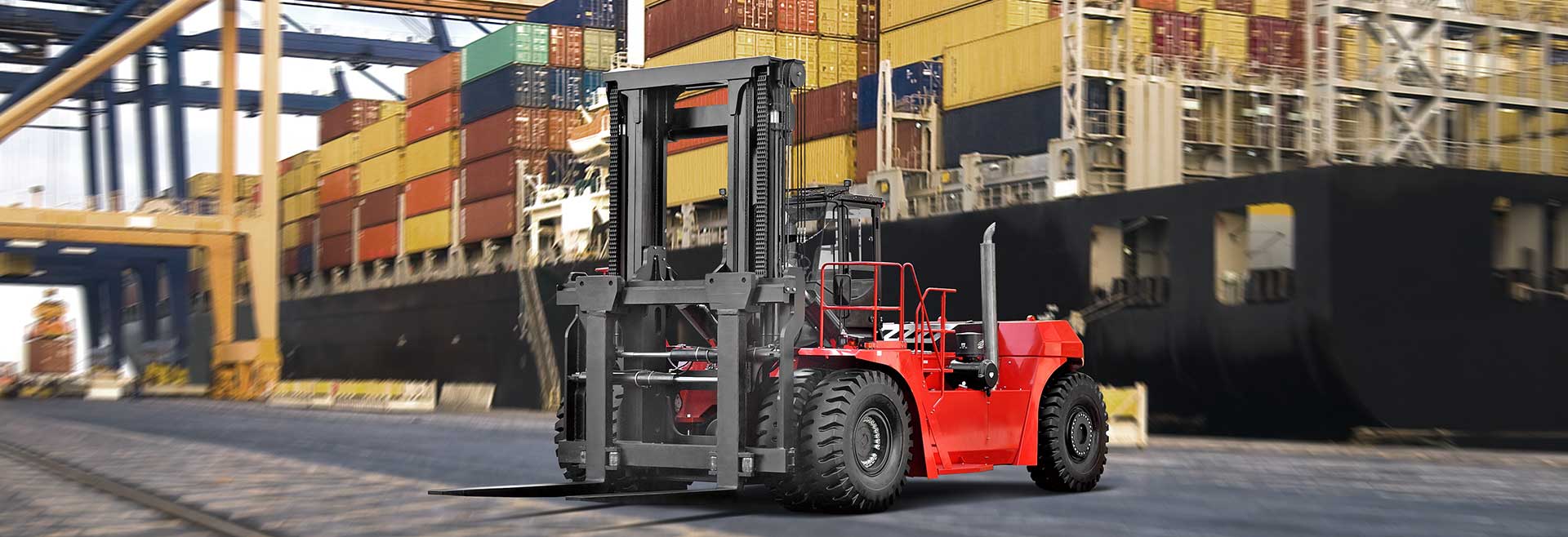 Hangcha Devasa Haddehane/Liman Dizel Forklift (38 - 48 Ton) - 1