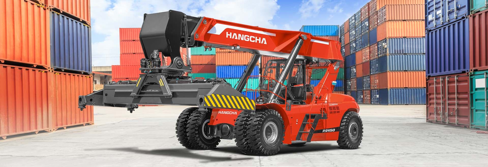 Hangcha X Serisi Dolu Konteyner İstifleyici - Reachstacker (45 Ton) - 1