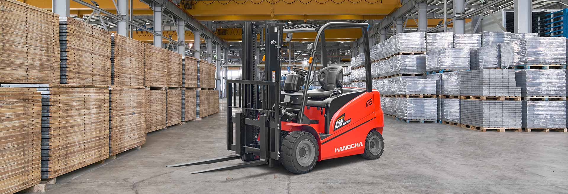Hangcha A Serisi Çift Motorlu Ön Aks Elektrikli Forklift (2.0 - 3.5 Ton)