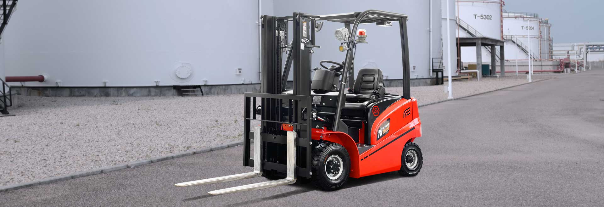 Hangcha Profesyonel Alev Sızdırmaz (Ex-proof) Elektrikli Forklift (1.0 - 3.5 Ton)