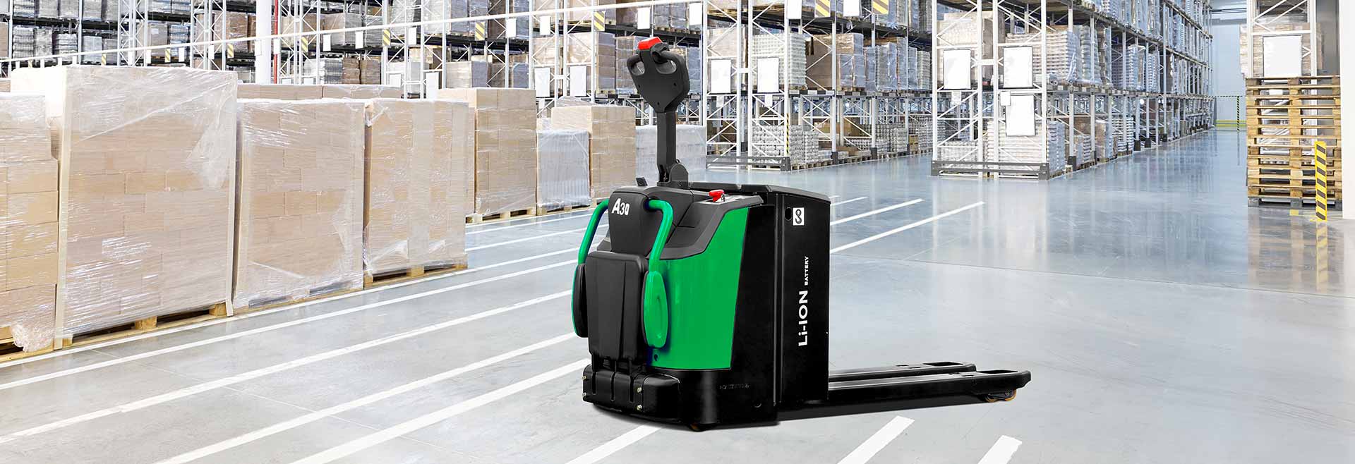 Hangcha A Serisi Hi-Range Platformlu Lityum Transpalet (2.0 - 3.0 Ton)
