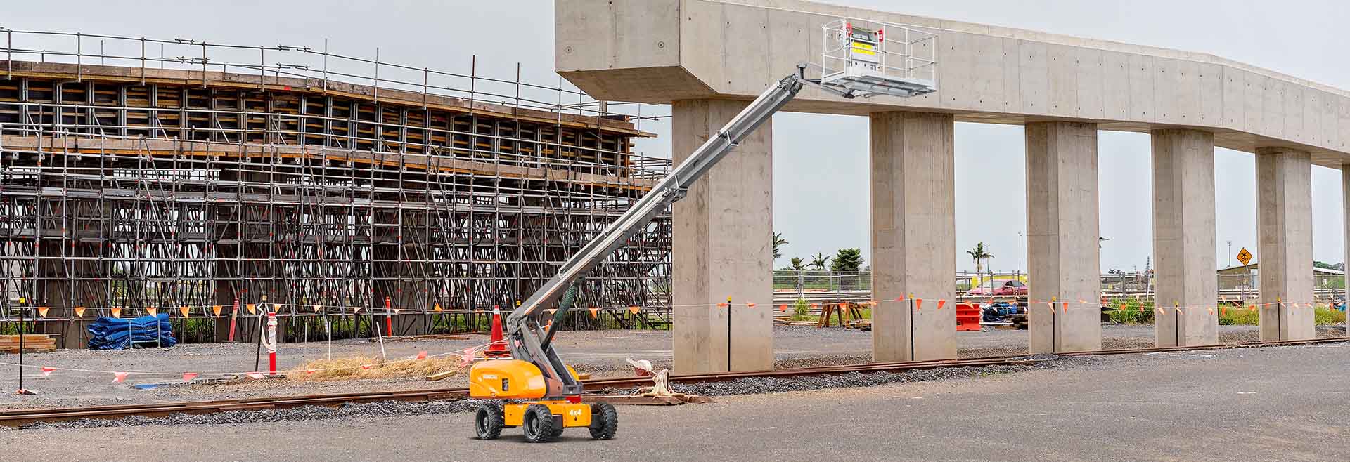 Hangcha HB Serisi Lityum Teleskobik Sepetli Platform (21.4 - 28.0 Metre)