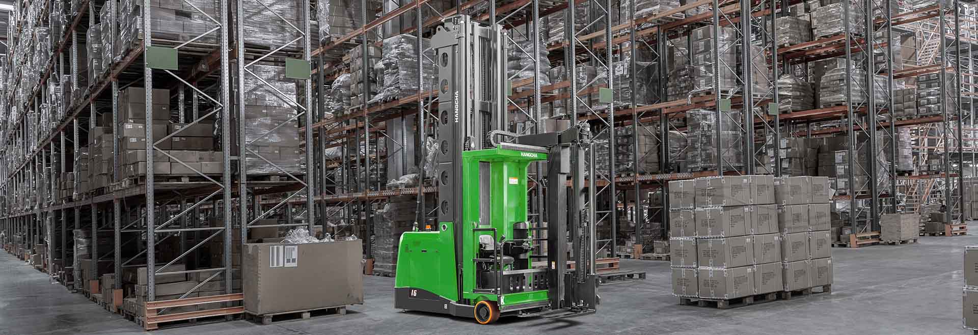 Hangcha Lityum Akülü Turret Stockpicker (1.0 - 1.6 Ton / 10.2 Metre)