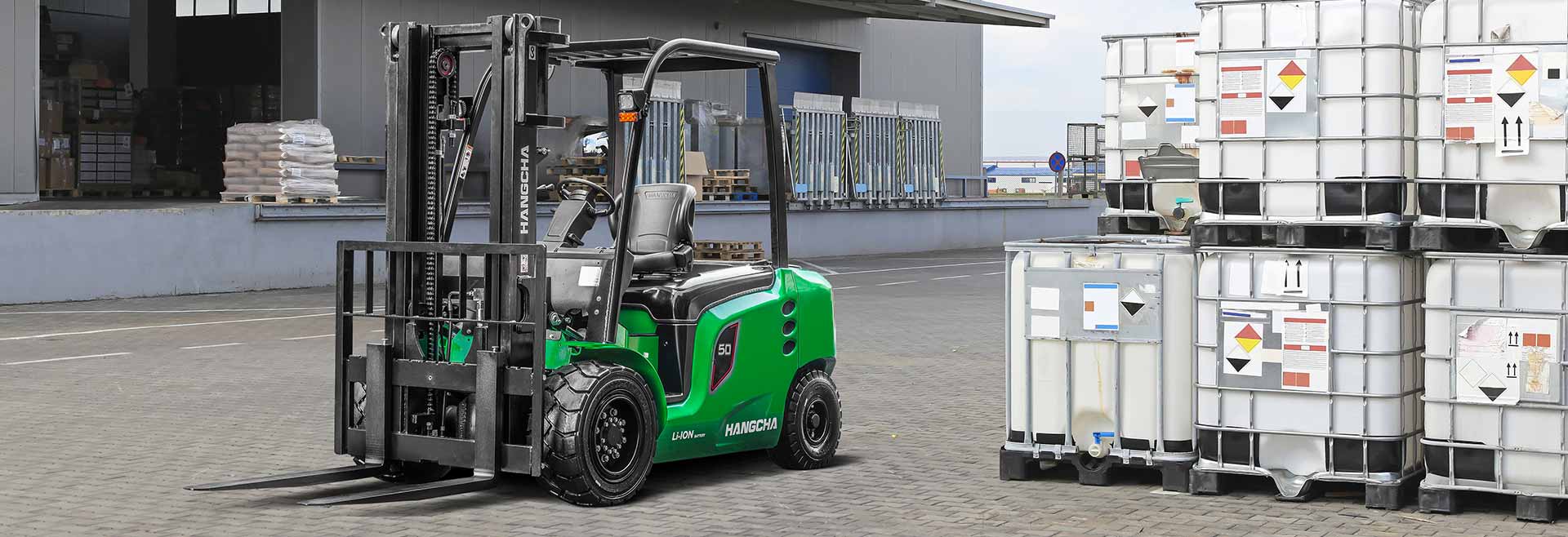 Hangcha X Serisi Denge Tasarımlı Lityum Forklift (4.0 - 5.0 Ton)