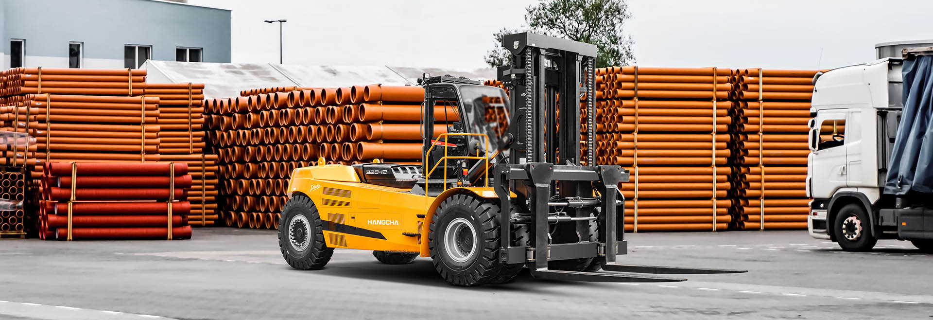 Hangcha XH Serisi Yüksek Voltaj Lityum Ağır Forklift (28 - 35 Ton)