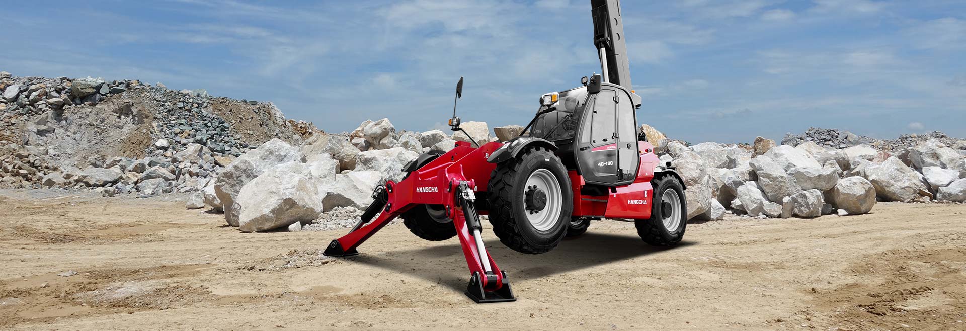 Hangcha X Serisi Dizel Teleskobik Yükleyici - Telehandler (4.0 Ton)