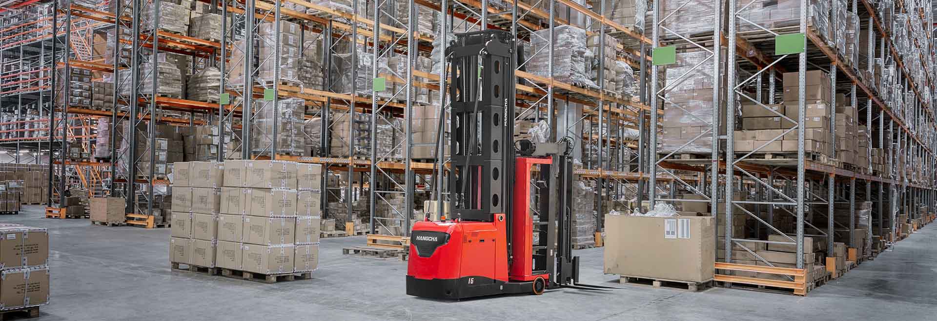 Hangcha Üç Yönlü Turret (VNA) Sipariş Toplayıcı (1.0 - 1.6 Ton)