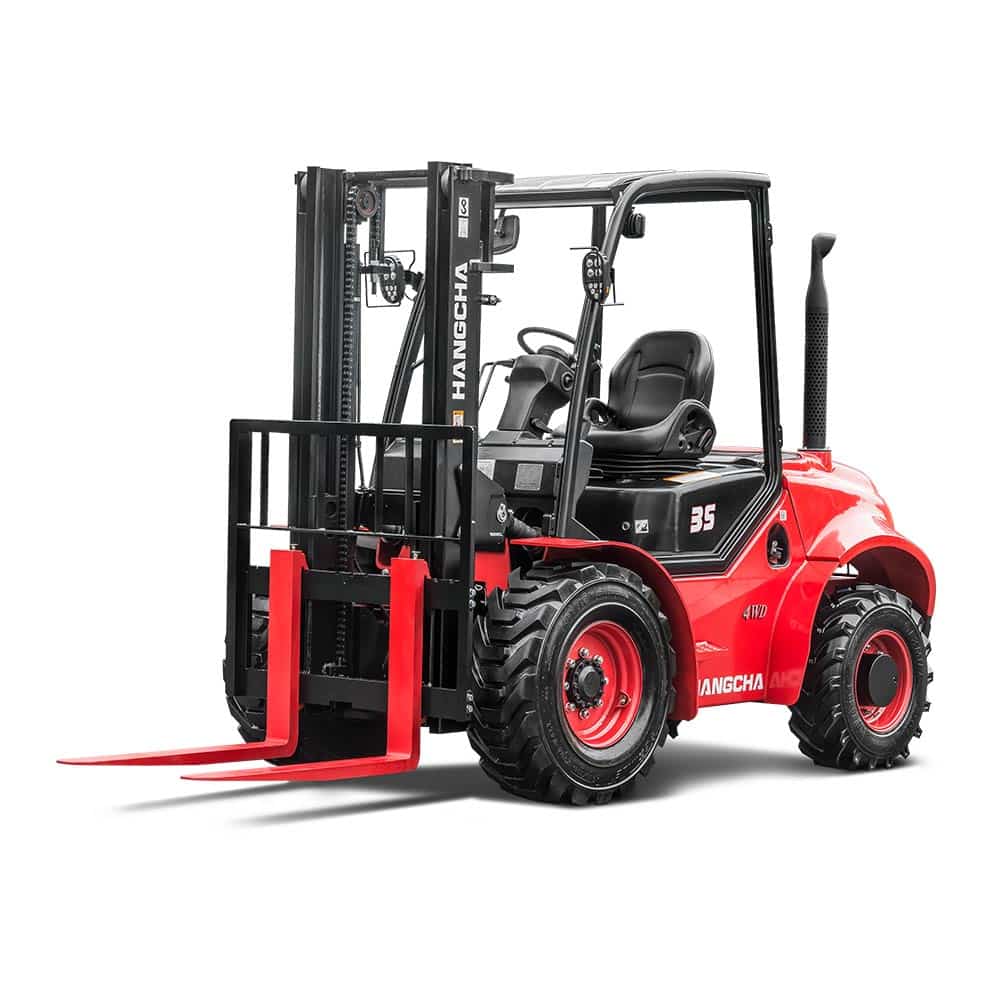 2.5-3.5t Dört Çekişli Zorlu Arazi Forklift Kamyonu