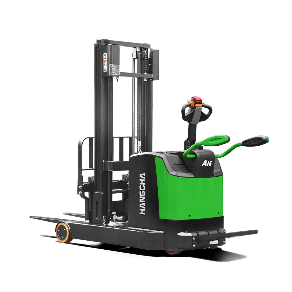 A Serisi 1.2-1.6t Hi-Range Stand-On İstifleyici Direk Hareketli Li-İyon