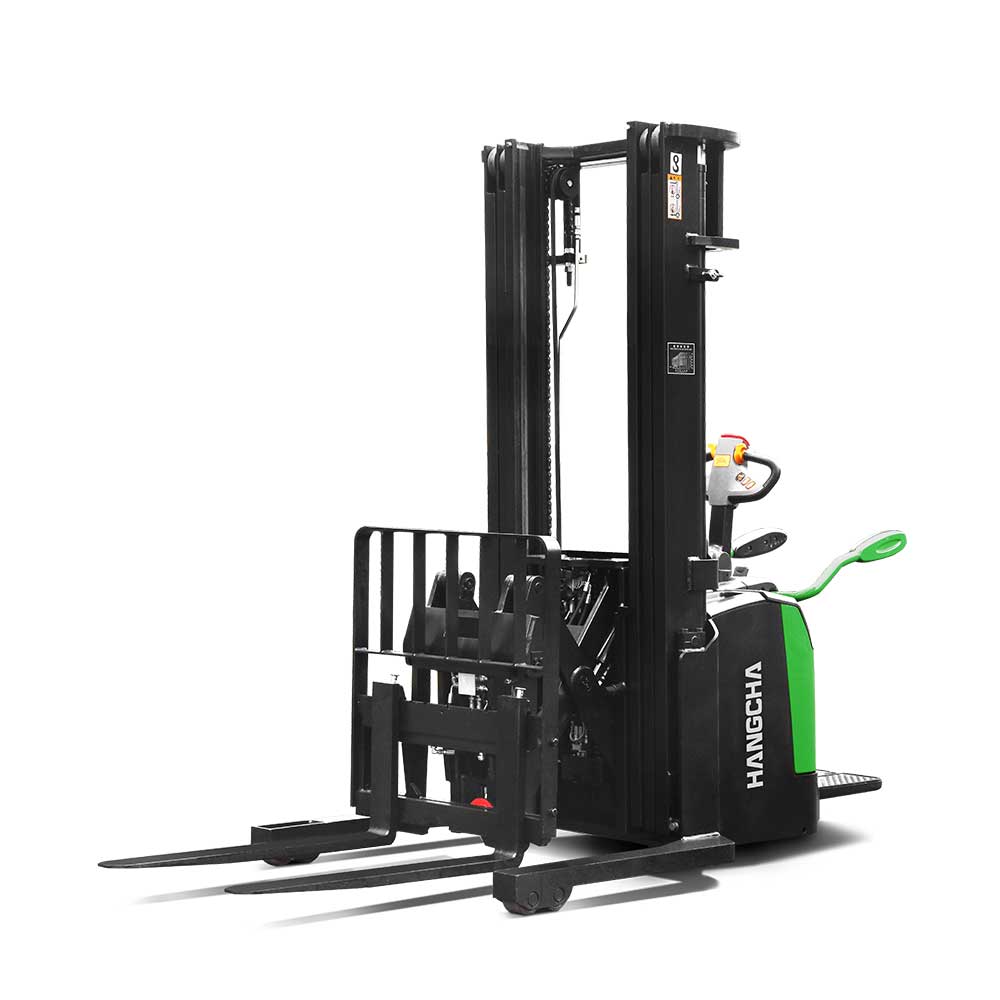 A Serisi 1.2-1.6t Hi-Range Stand-On İstifleyici Erişim Çatallı Li-İyon